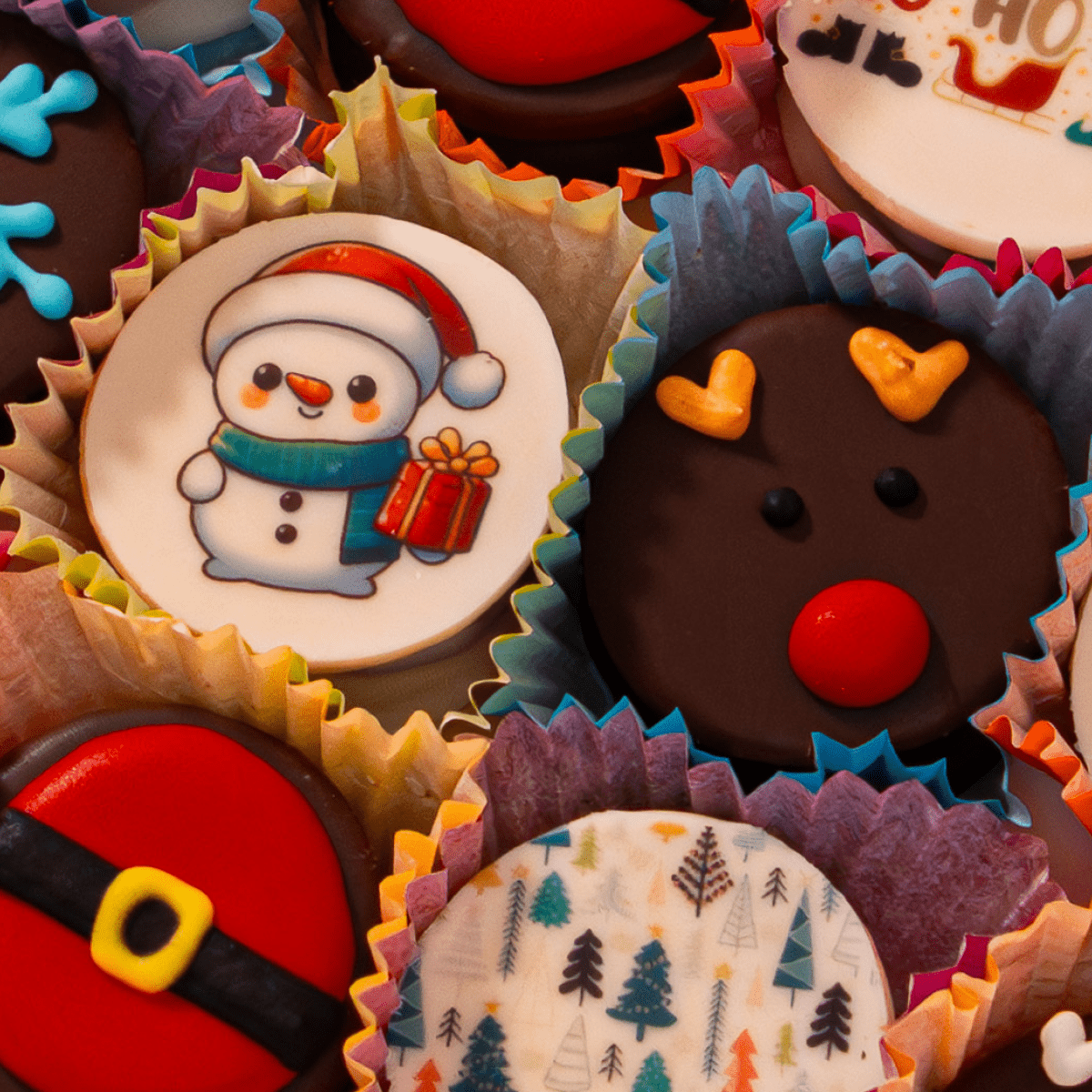 Alfajores Navideños.