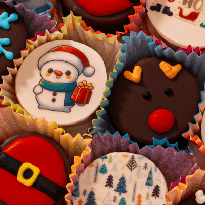 Alfajores Navideños. - Casa Vera