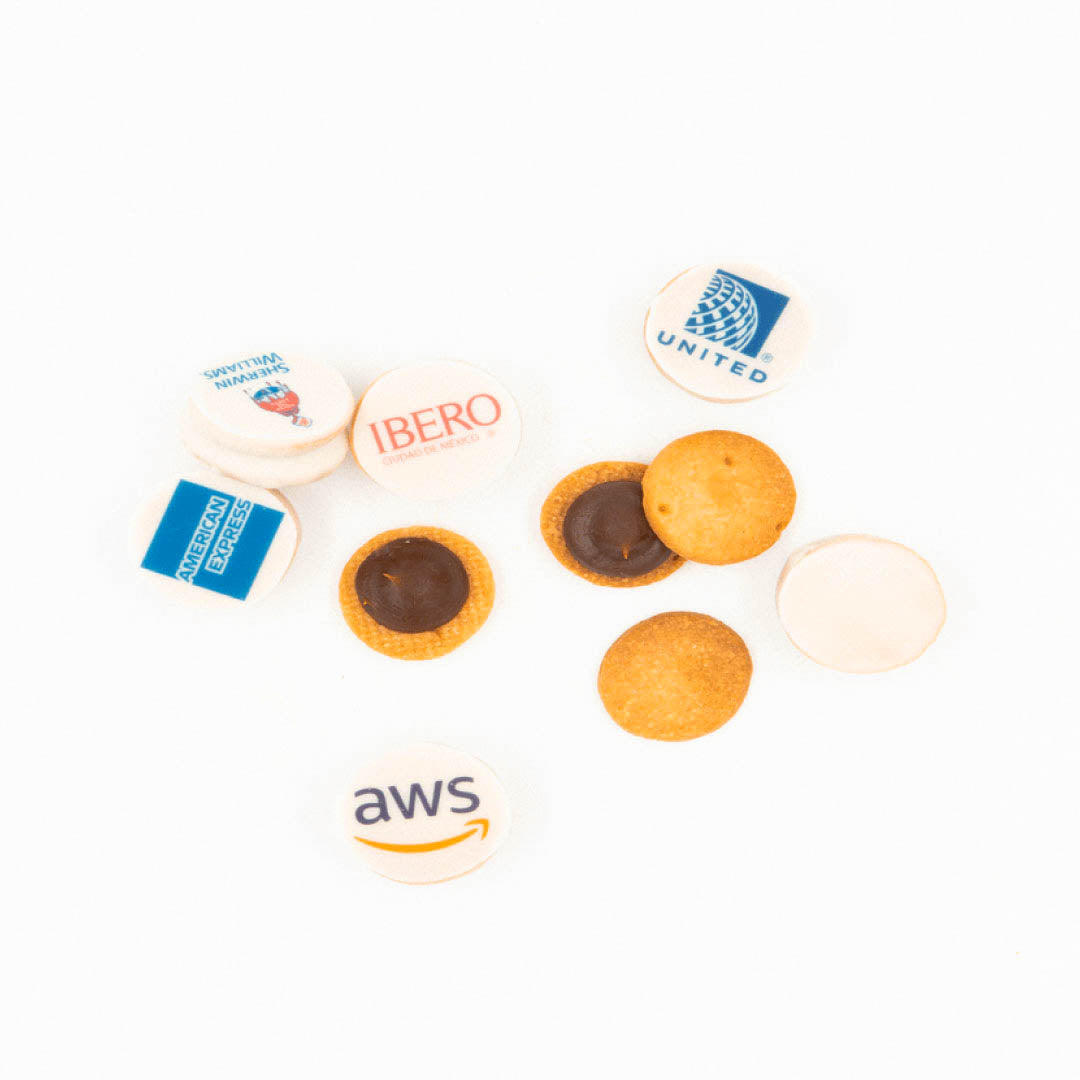 Vista de Alfajores personalizados