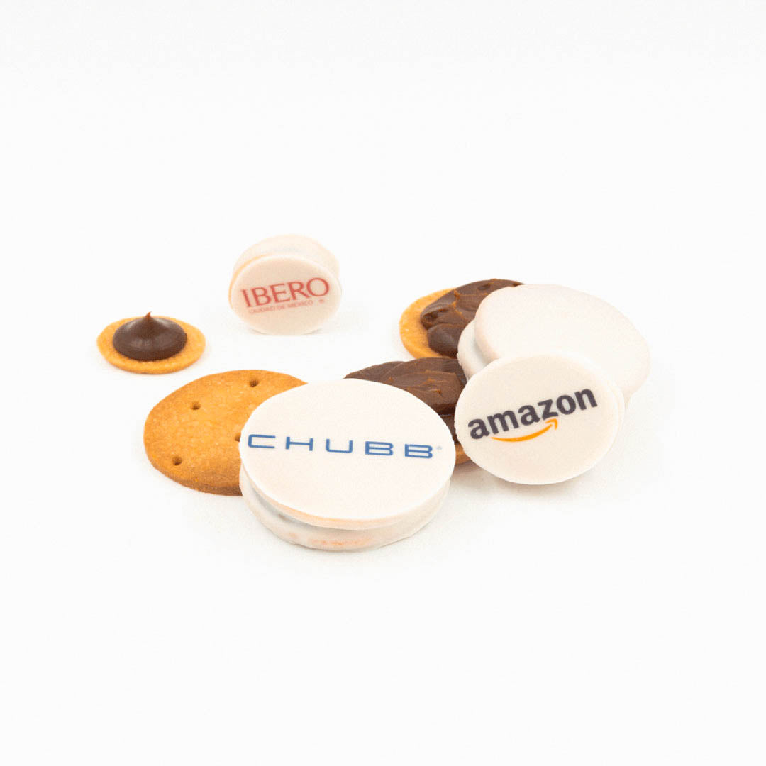 Vista de Alfajores personalizados