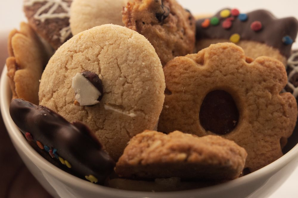 Vista de Galletas de mantequilla