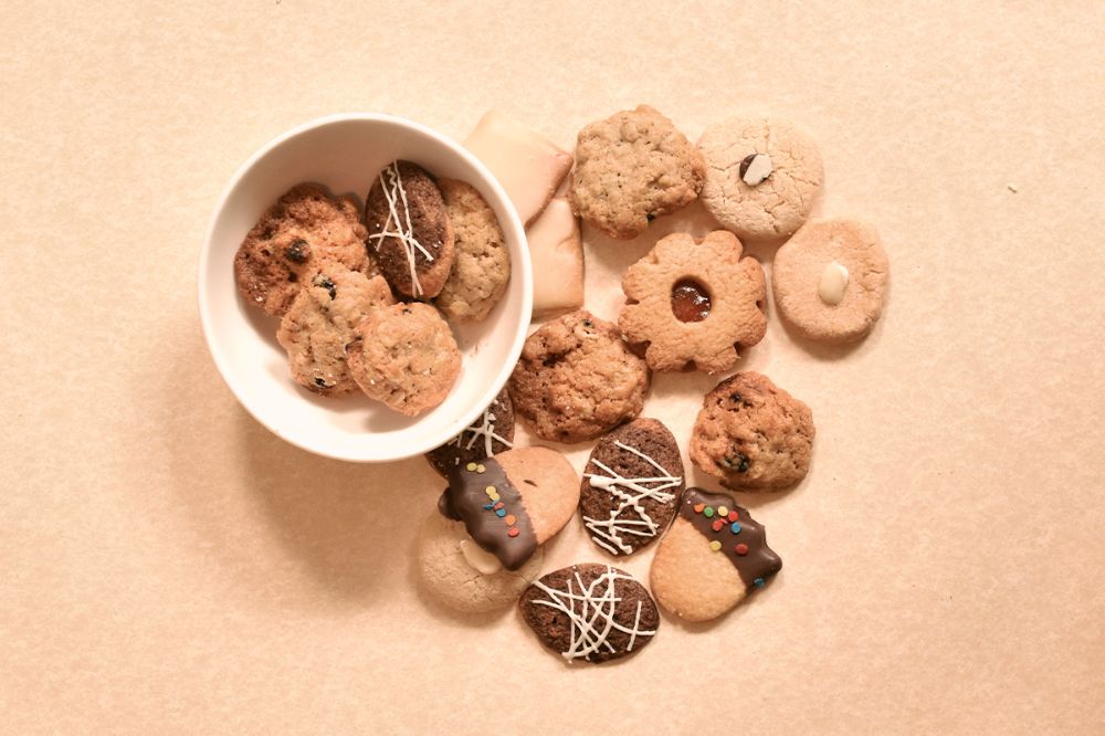 Vista de Galletas de mantequilla
